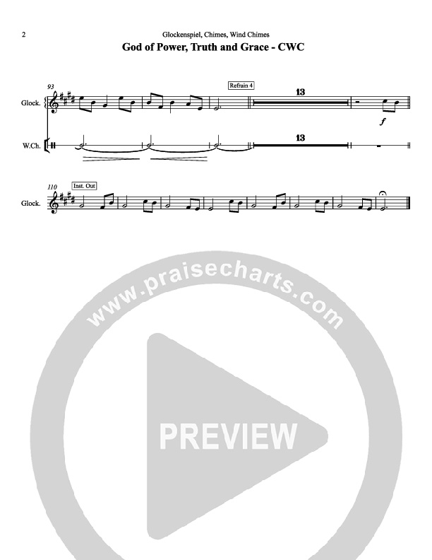 God Of Power Truth And Grace Glockenspiel (Chris Hansen)