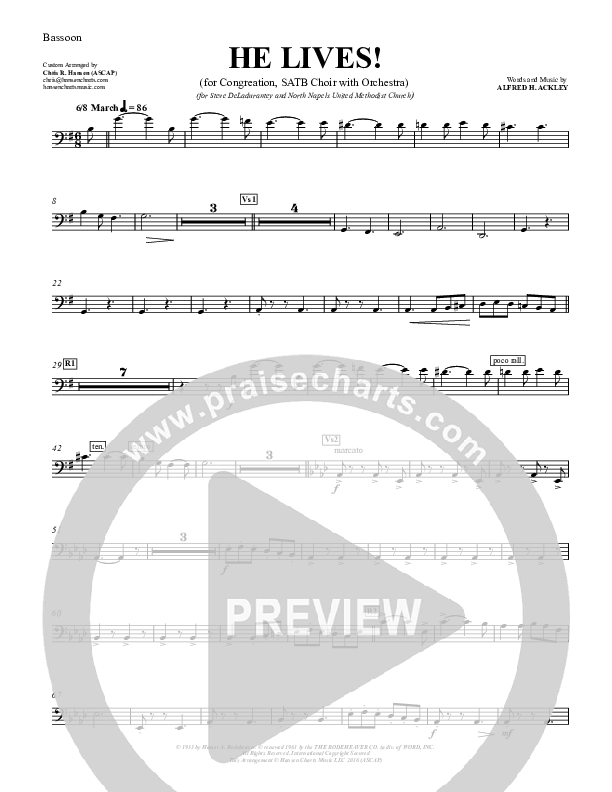 He Lives Bassoon (Chris Hansen)