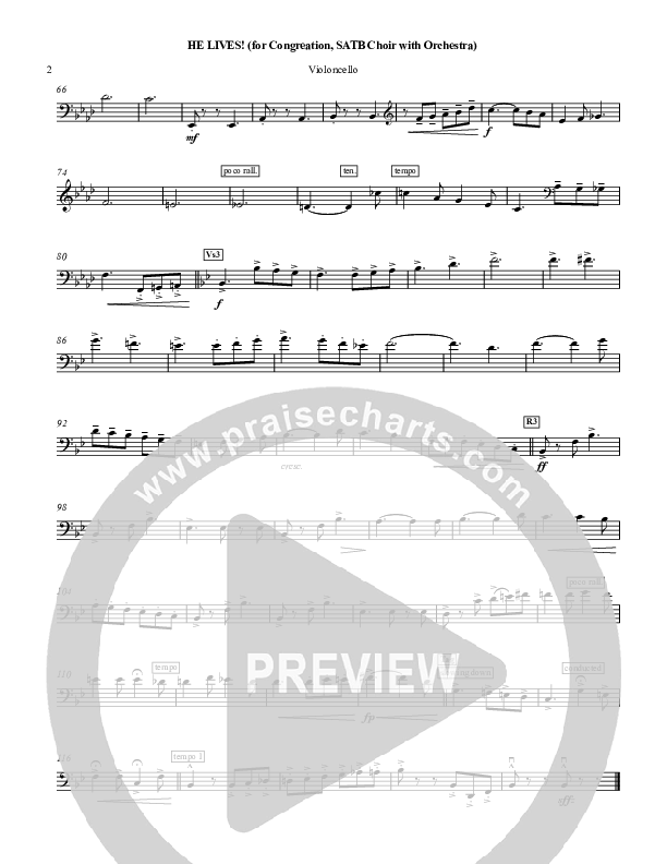 He Lives Cello (Chris Hansen)