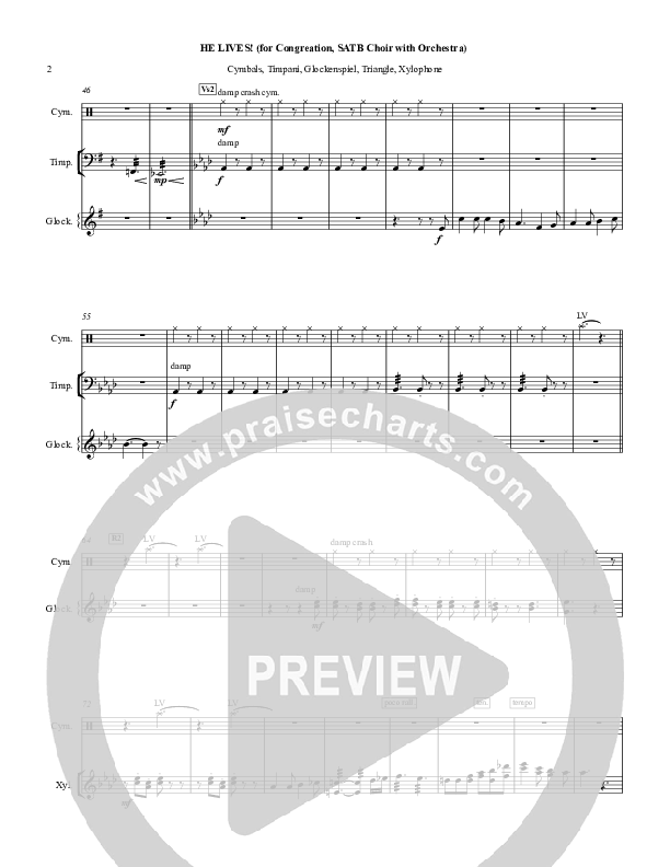 He Lives Glockenspiel (Chris Hansen)