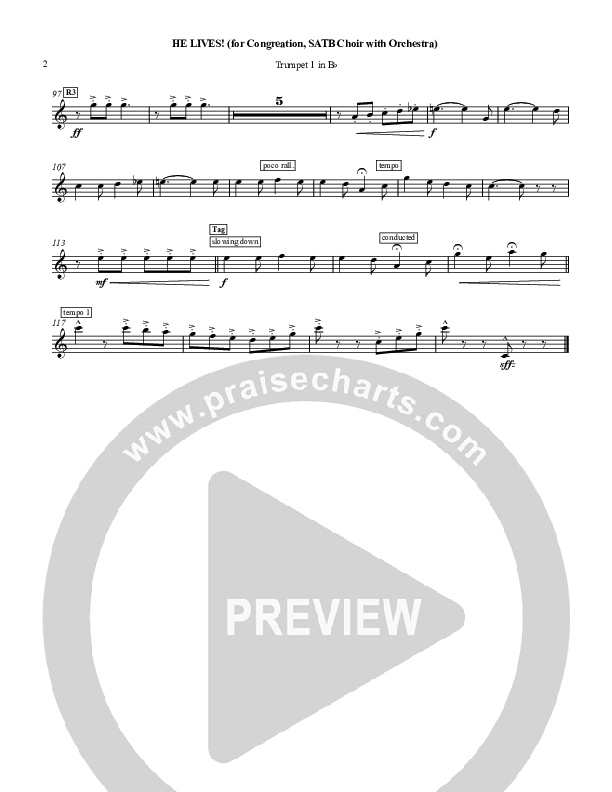 He Lives Trumpet 1 (Chris Hansen)