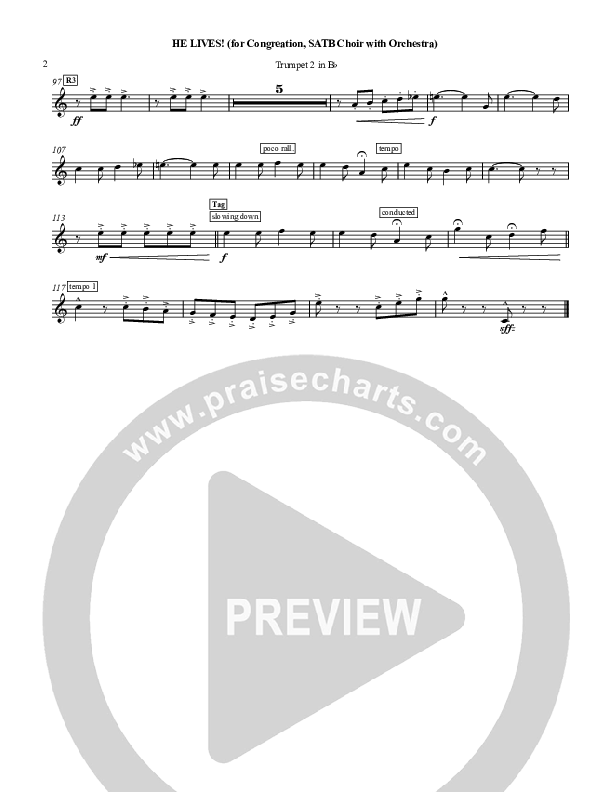 He Lives Trumpet 2 (Chris Hansen)