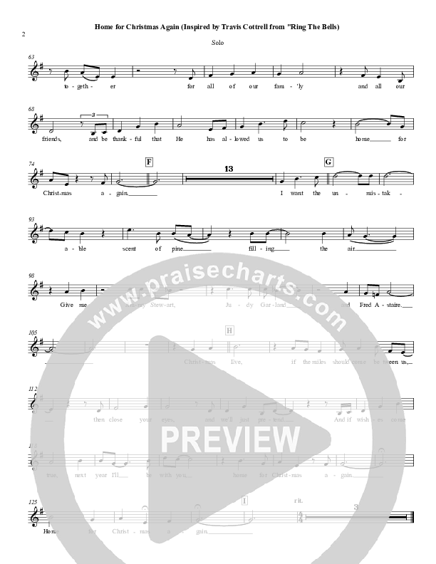 Home For Christmas Again  Lead Sheet (Chris Hansen)