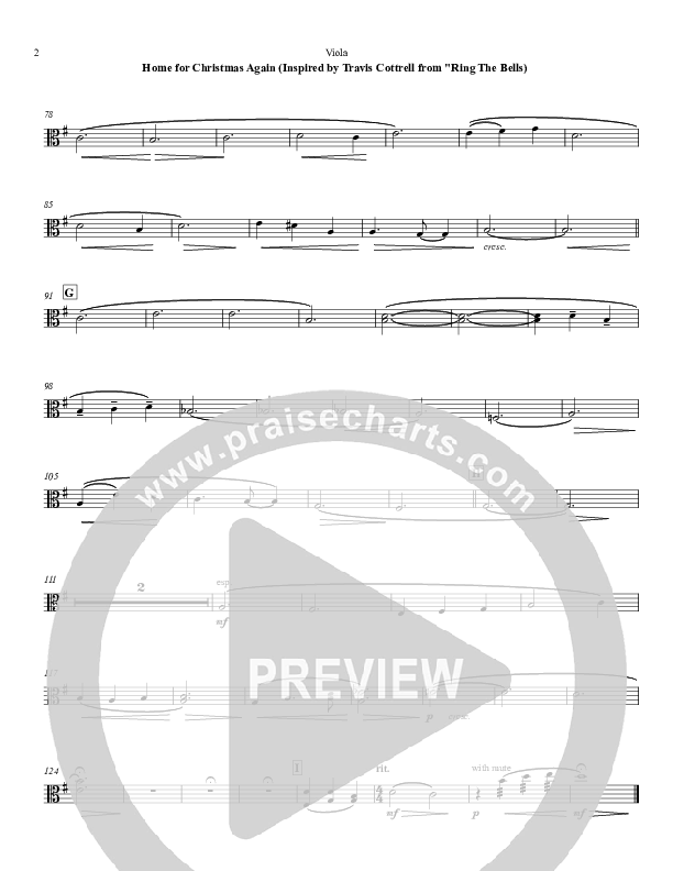 Home For Christmas Again  Viola (Chris Hansen)