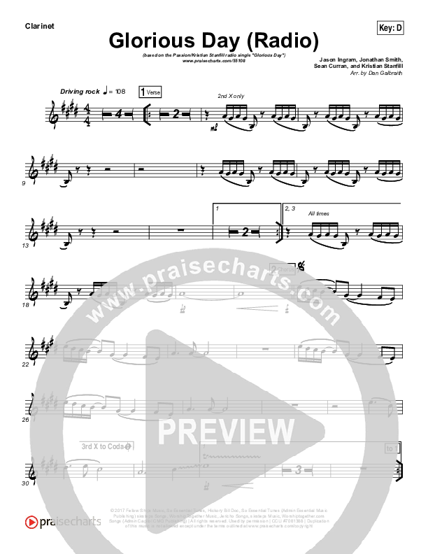 Glorious Day (Radio) Wind Pack (Passion / Kristian Stanfill)