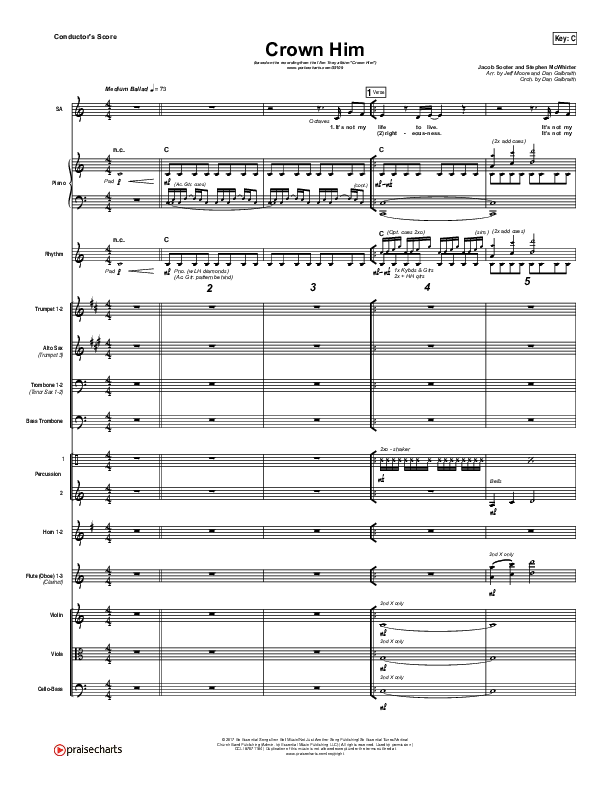 Crown Him Orchestration (I Am They)