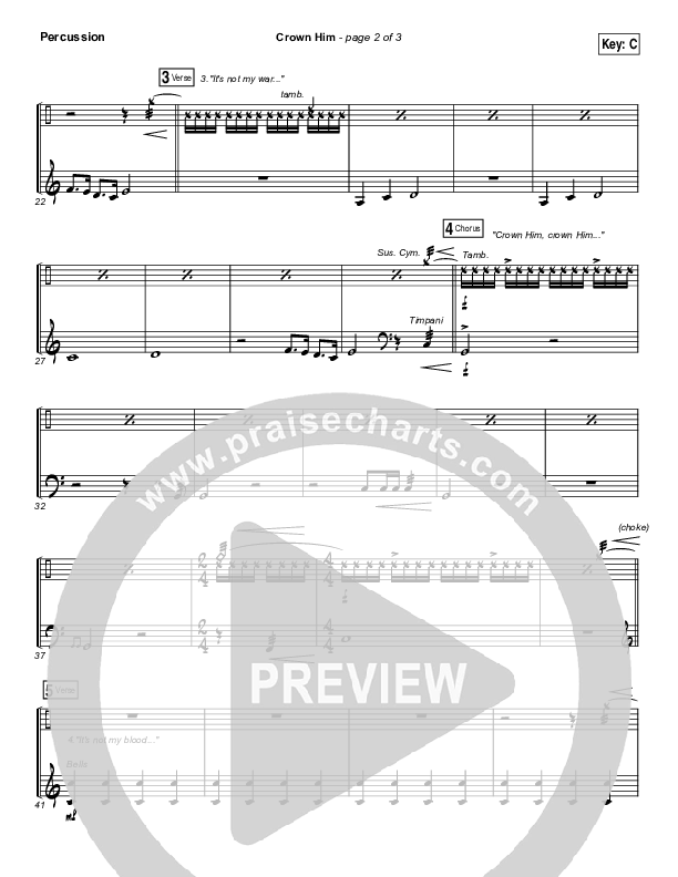 Crown Him Percussion (I Am They)