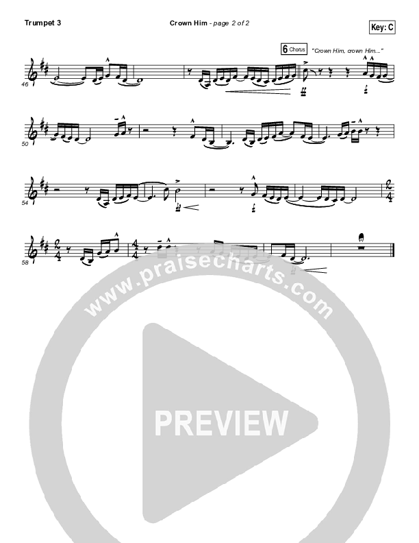 Crown Him Trumpet 3 (I Am They)