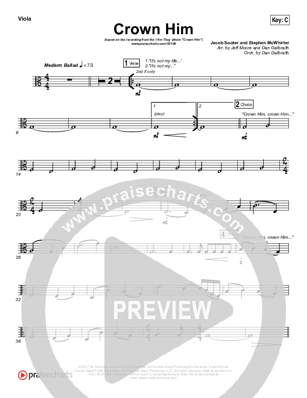 Crown Him Viola (I Am They)