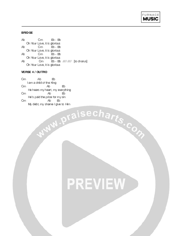 Child Of The King Chords & Lyrics (Angelique Marketon)