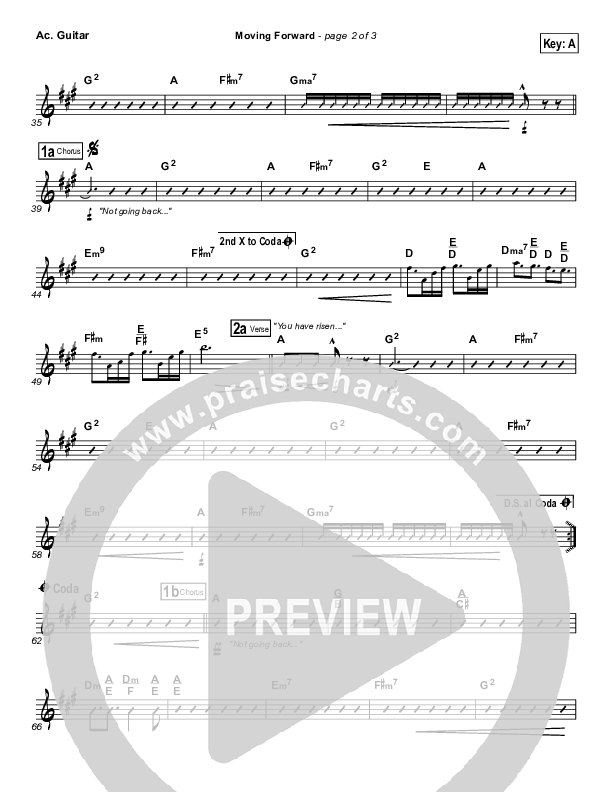 Moving Forward Acoustic Guitar (Ricardo Sanchez / Free Chapel)