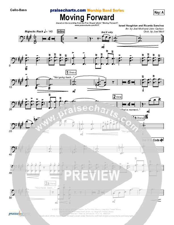 Moving Forward Cello/Bass (Ricardo Sanchez / Free Chapel)