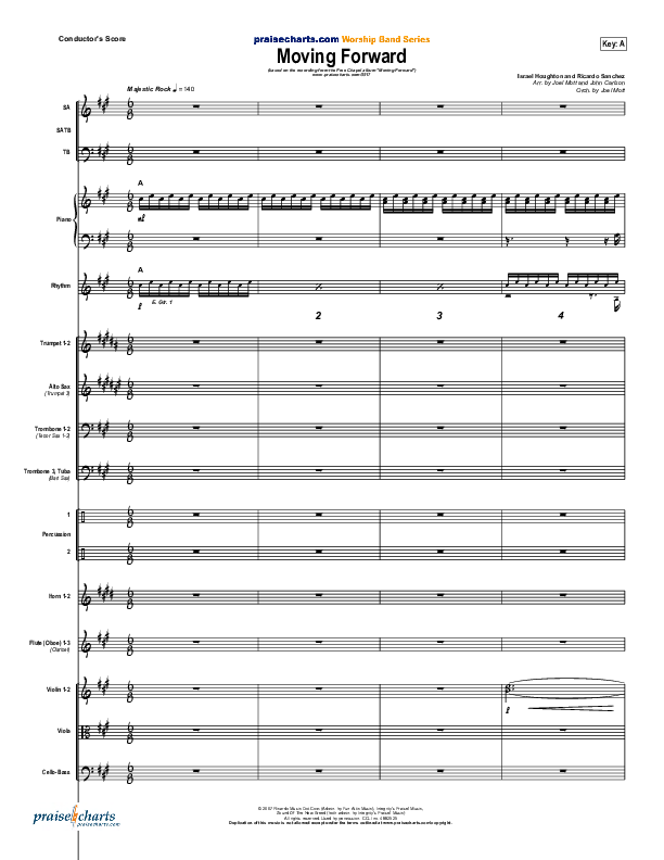 Moving Forward Conductor's Score (Ricardo Sanchez / Free Chapel)