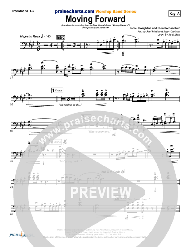 Moving Forward Trombone 1/2 (Ricardo Sanchez / Free Chapel)