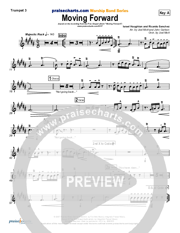 Moving Forward Trumpet 3 (Ricardo Sanchez / Free Chapel)