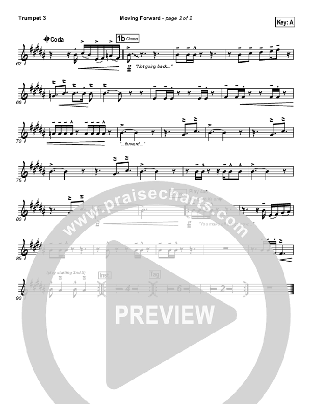 Moving Forward Trumpet 3 (Ricardo Sanchez / Free Chapel)