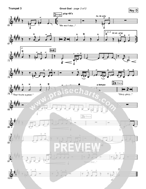 Great God Trumpet 3 (Jentezen Franklin / Free Chapel)