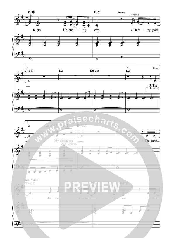 Amazing Grace (My Chains Are Gone) Piano/Vocal (SAT) (Dennis Prince / Nolene Prince)