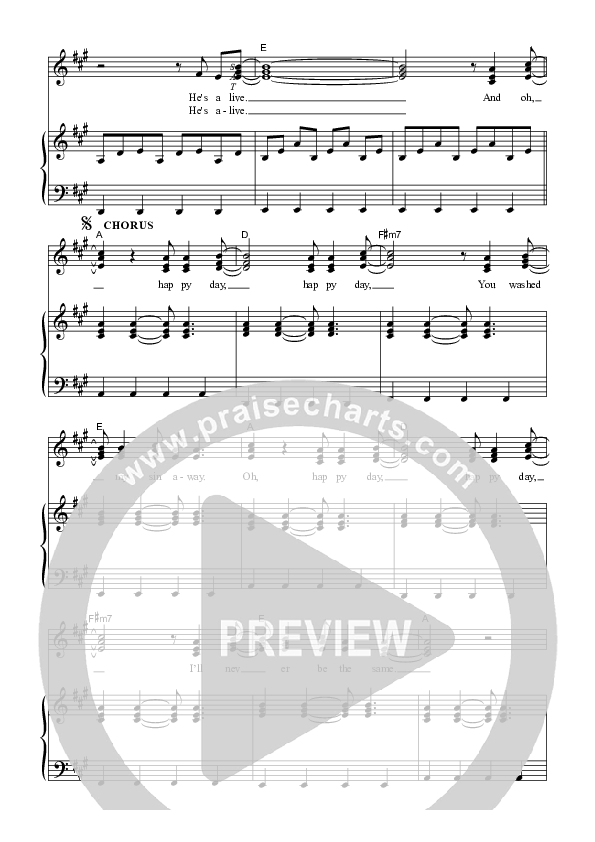 Happy Day Piano/Vocal (SAT) (Dennis Prince / Nolene Prince)