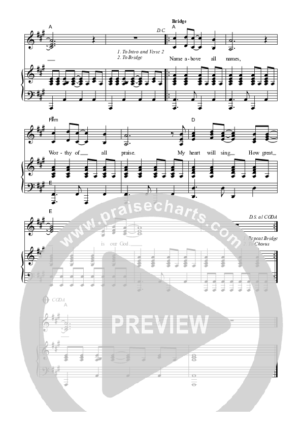 How Great Is Our God Piano/Vocal (SAT) (Dennis Prince / Nolene Prince)