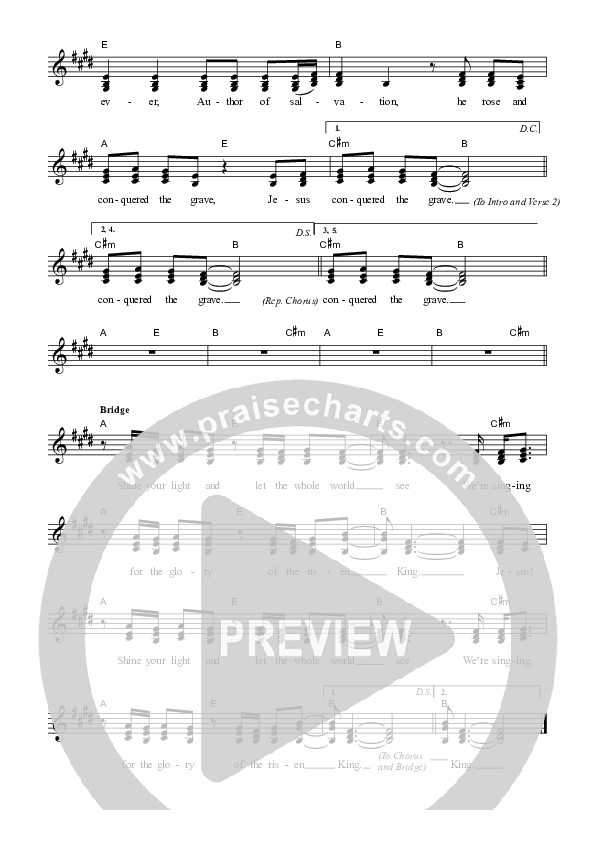 Mighty To Save Lead Sheet (SAT) (Dennis Prince / Nolene Prince)