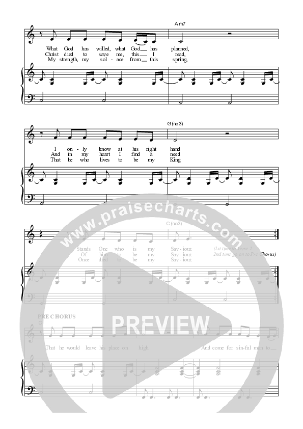 My Savior My God Piano/Vocal (SAT) (Dennis Prince / Nolene Prince)