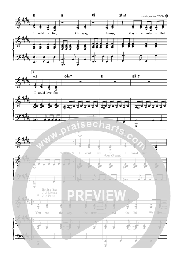 One Way Piano/Vocal (SAT) (Dennis Prince / Nolene Prince)