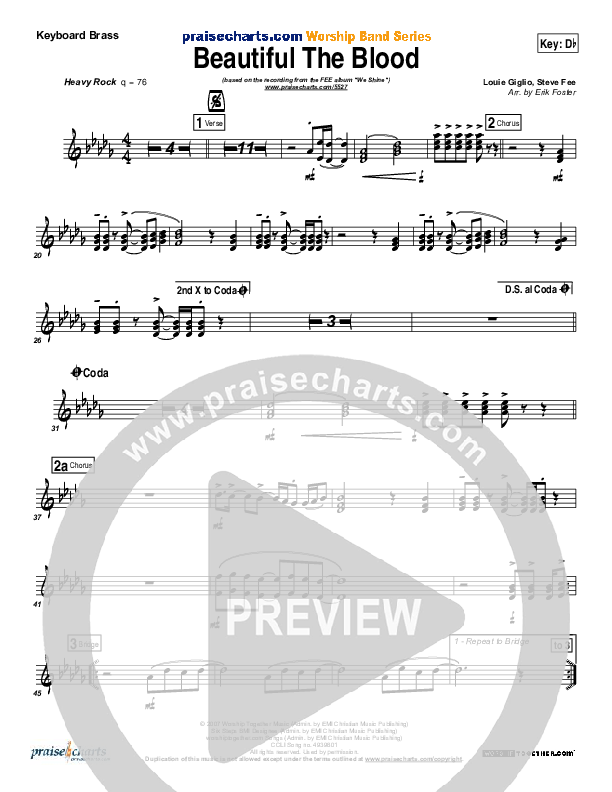 Beautiful The Blood Synth Brass (FEE Band)