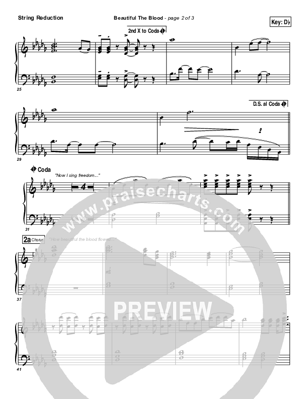 Beautiful The Blood Synth Strings (FEE Band)