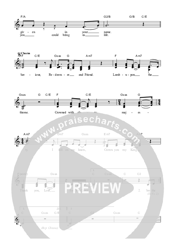 The Glory Of The Cross Piano/Vocal & Lead (Dennis Prince / Nolene Prince)