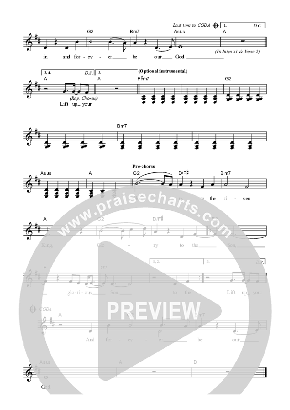 Glory Piano/Vocal & Lead (Dennis Prince / Nolene Prince)