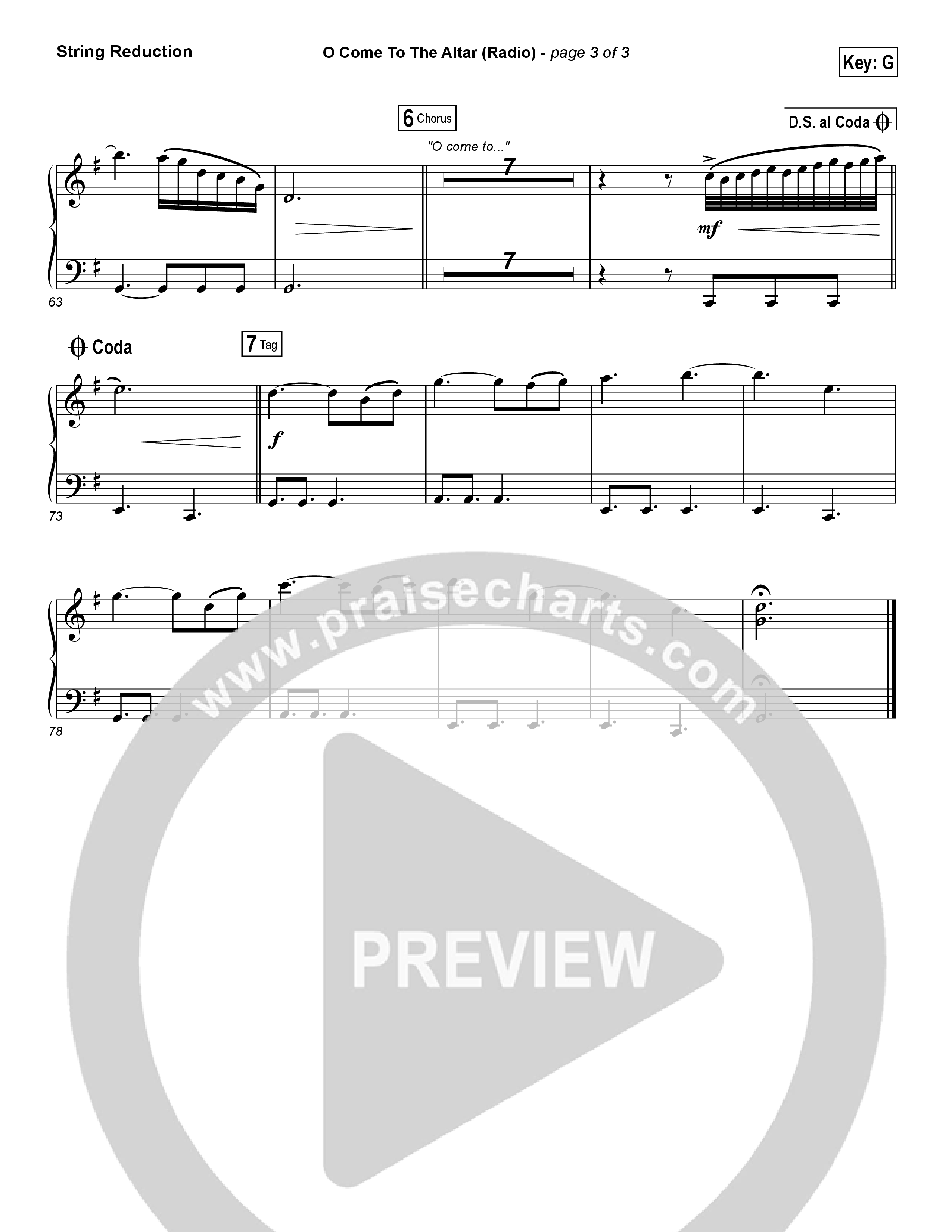 O Come To The Altar (Radio) String Reduction (Elevation Worship)