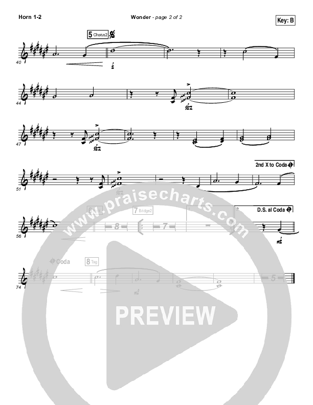 Wonder Brass Pack (Hillsong UNITED)