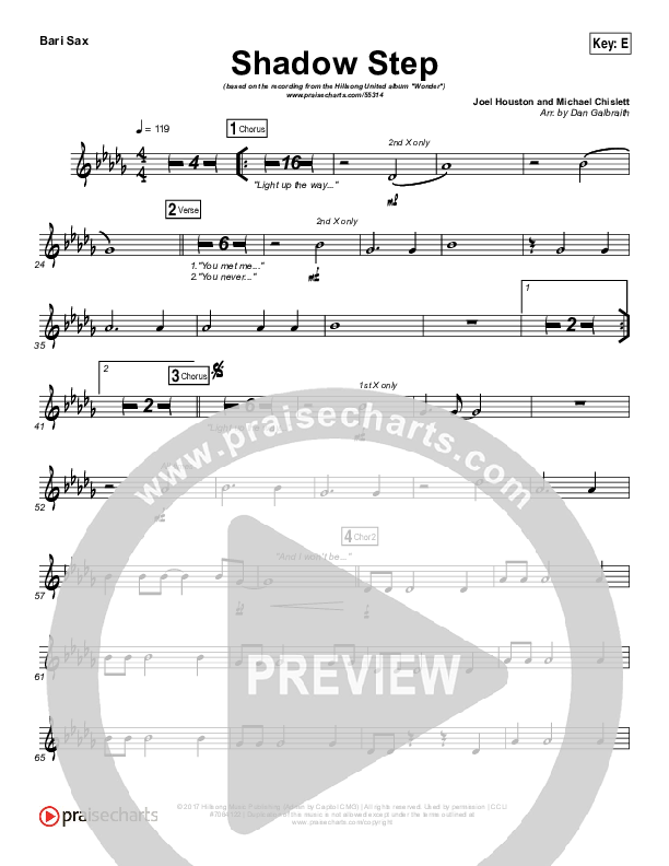 Shadow Step Bari Sax (Hillsong UNITED)