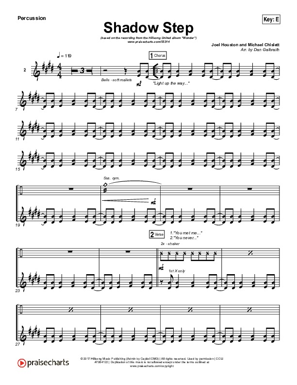 Shadow Step Percussion (Hillsong UNITED)