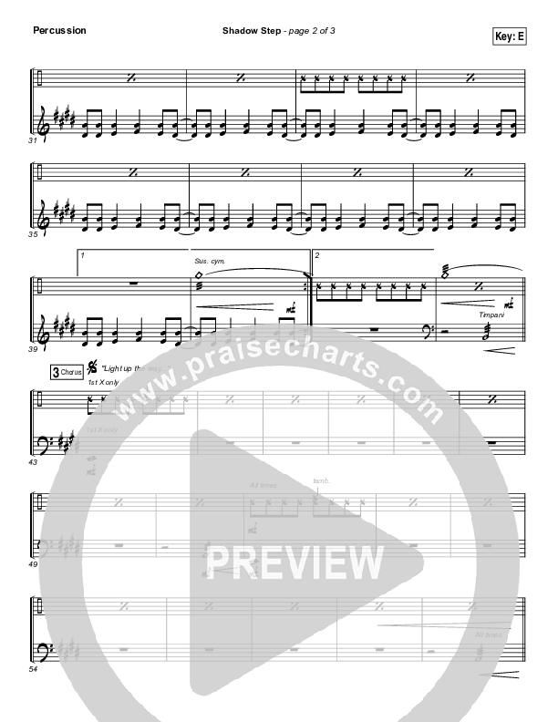 Shadow Step Percussion (Hillsong UNITED)