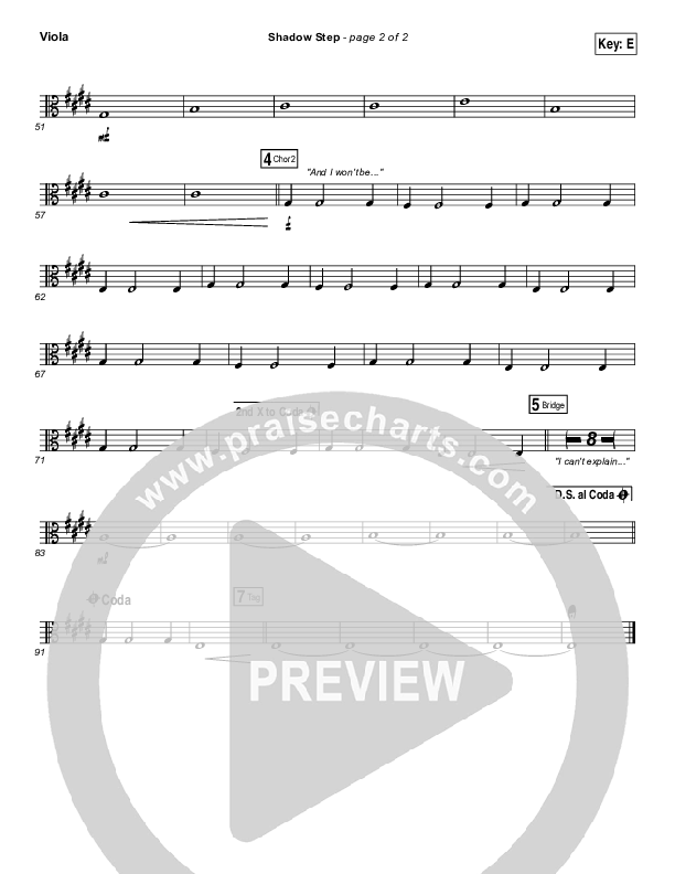 Shadow Step Viola (Hillsong UNITED)