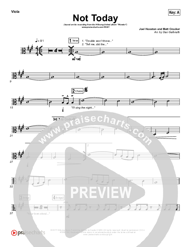 Not Today Viola (Hillsong UNITED)