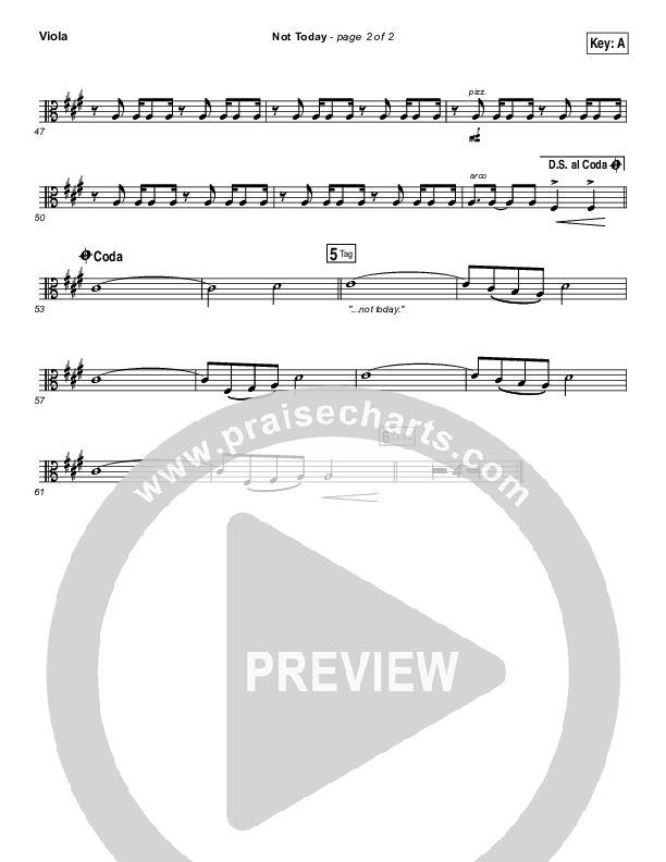 Not Today Viola (Hillsong UNITED)