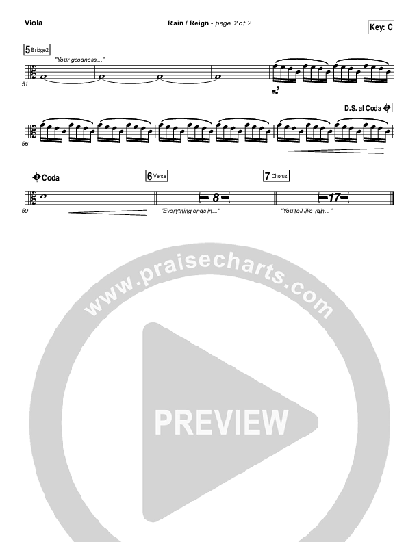 Rain / Reign Viola (Hillsong UNITED)