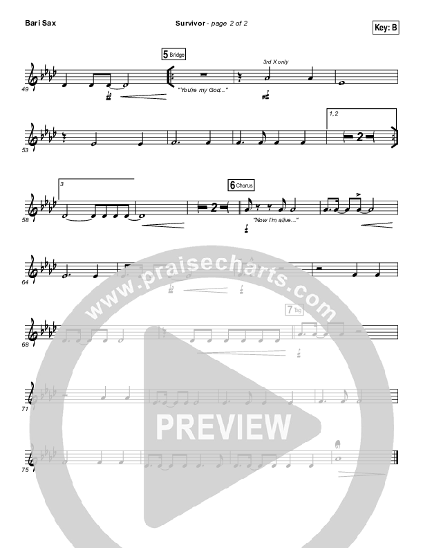 Survivor Bari Sax (Zach Williams)