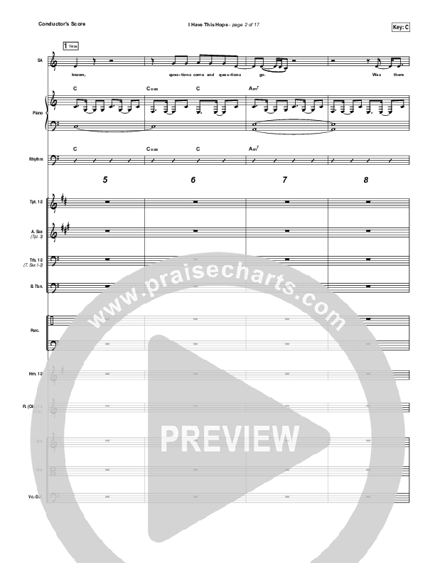 I Have This Hope Orchestration (Tenth Avenue North)