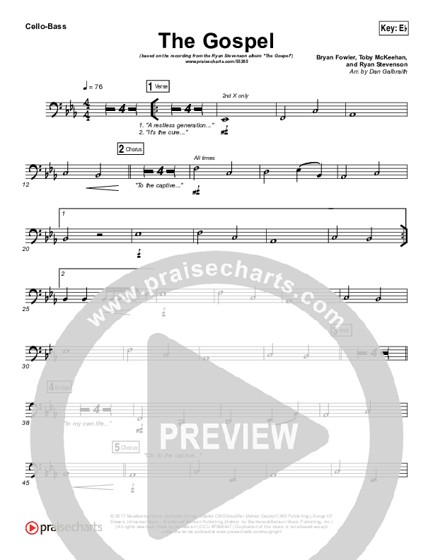 The Gospel Cello/Bass (Ryan Stevenson)