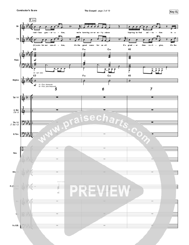 The Gospel Conductor's Score (Ryan Stevenson)