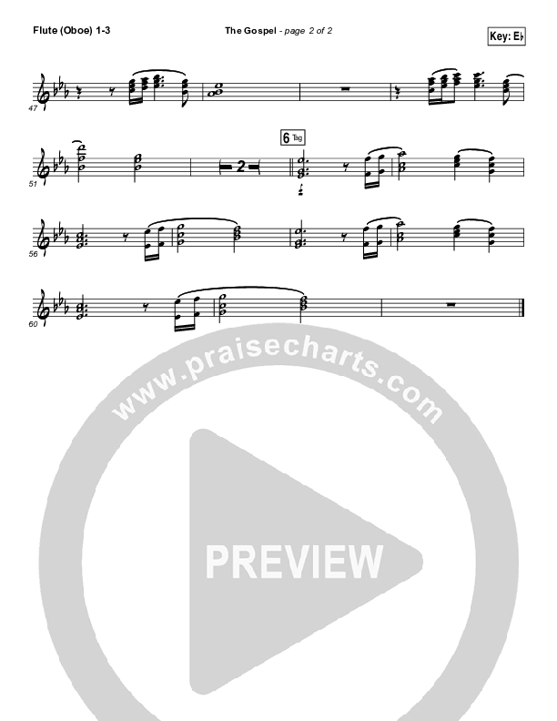 The Gospel Flute/Oboe 1/2/3 (Ryan Stevenson)