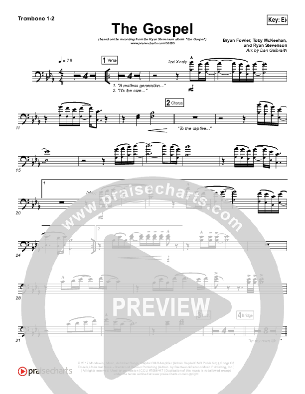 The Gospel Trombone 1/2 (Ryan Stevenson)