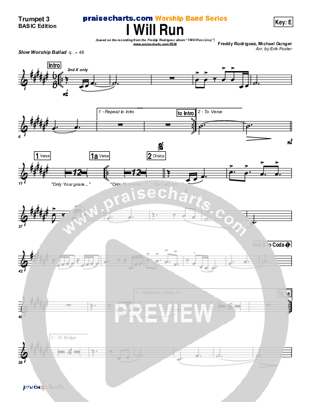 I Will Run Trumpet 3 (Freddy Rodriguez)