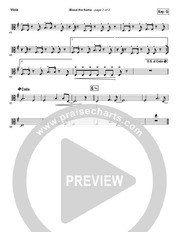 Bleed The Same Viola (Mandisa)