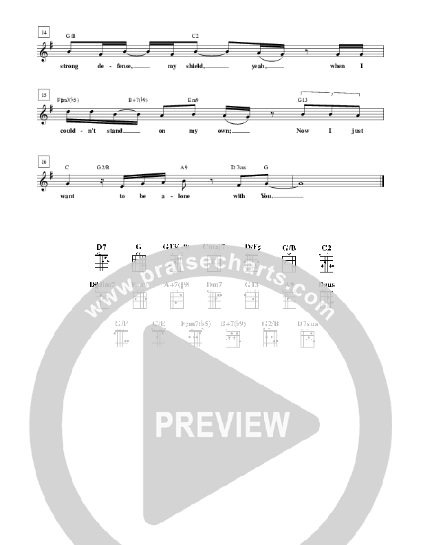Alone With You Lead Sheet (Freddy Rodriguez)