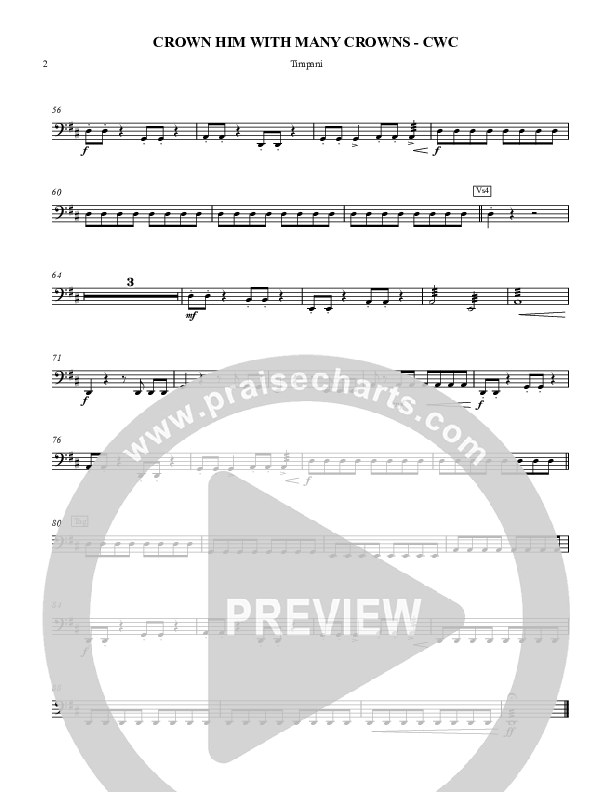 Crown Him With Many Crowns Timpani (Nate Marialke)